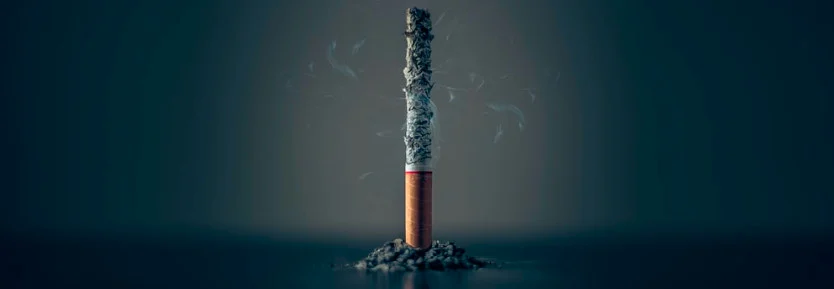 Smoking: symptoms burnout and stress