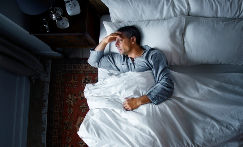 Trouble sleeping can be a Symptom of a Stressed Hormonal System